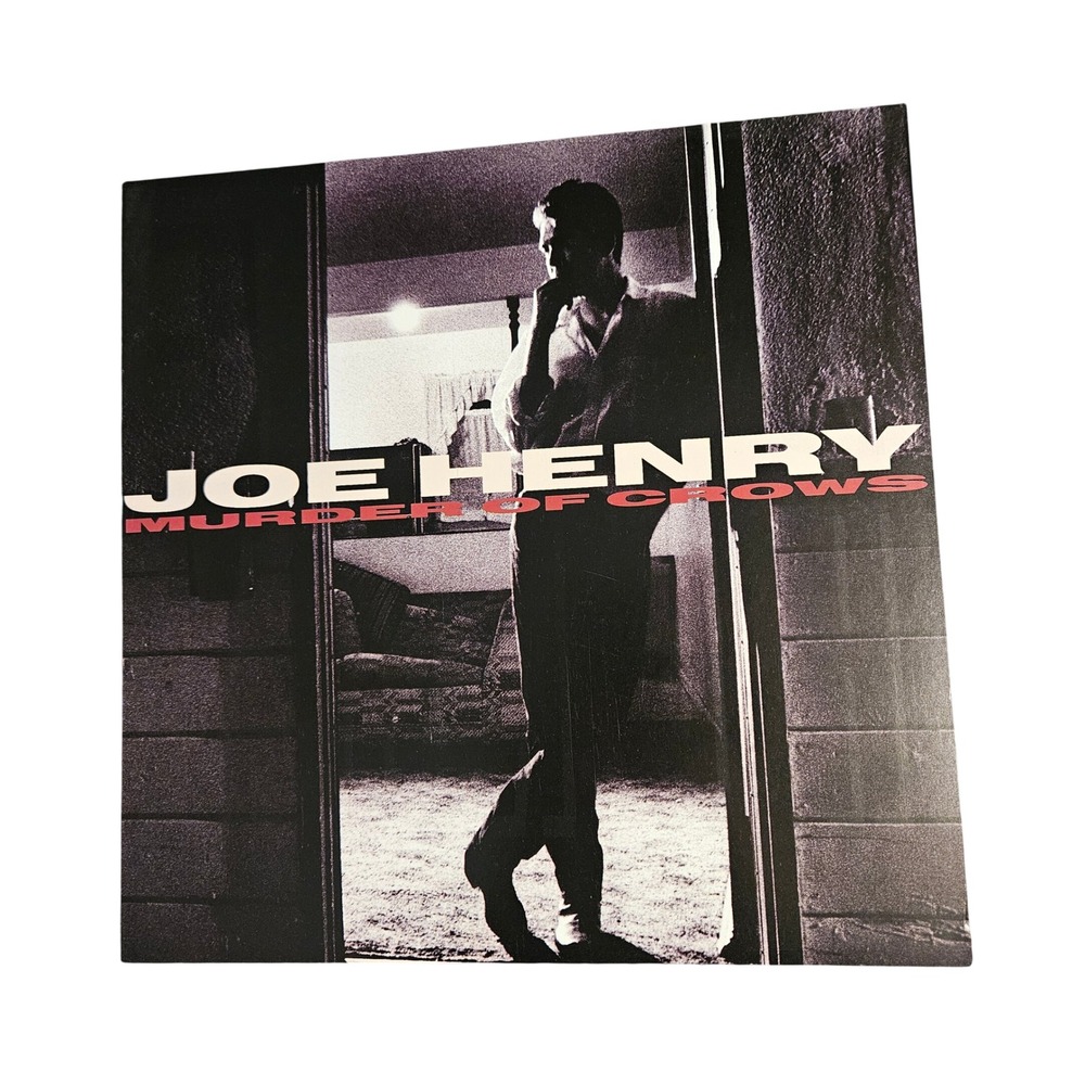 Joe Henry Murder of Crows 12x12 Flat Promo Poster Vintage 1989 A&M‎ Records Rock